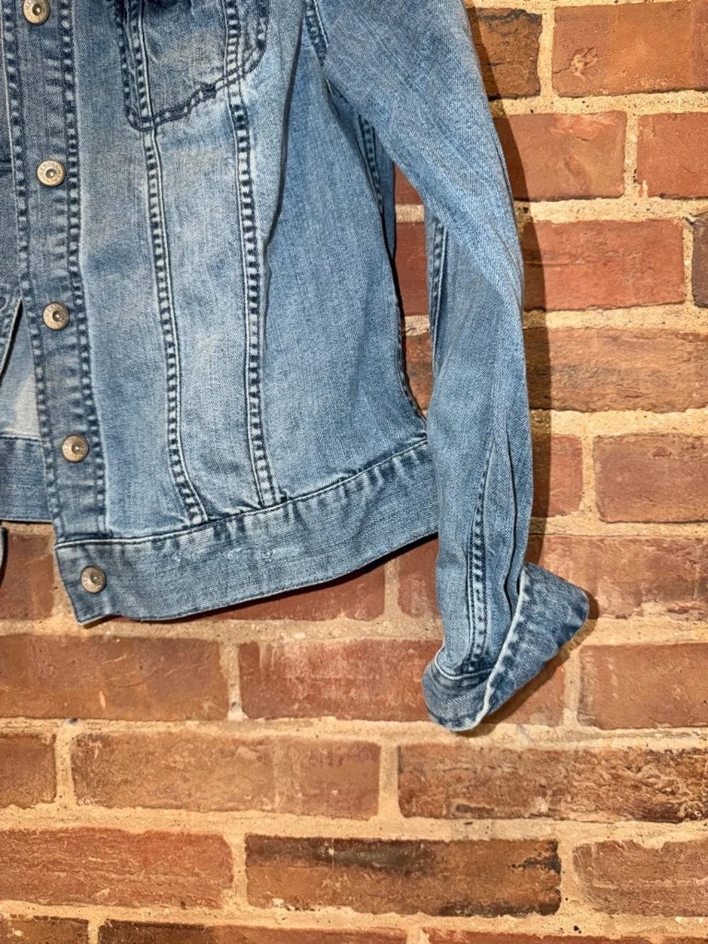 Merona Light Blue Denim Jacket - Women's Jean Jacket